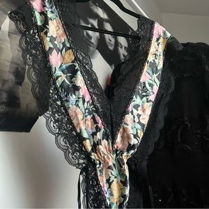 1980s v thong bodysuit lingerie